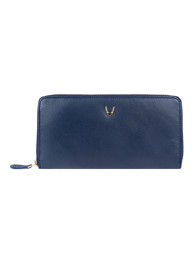 Atlanta Leather Wallet Midnight Blue