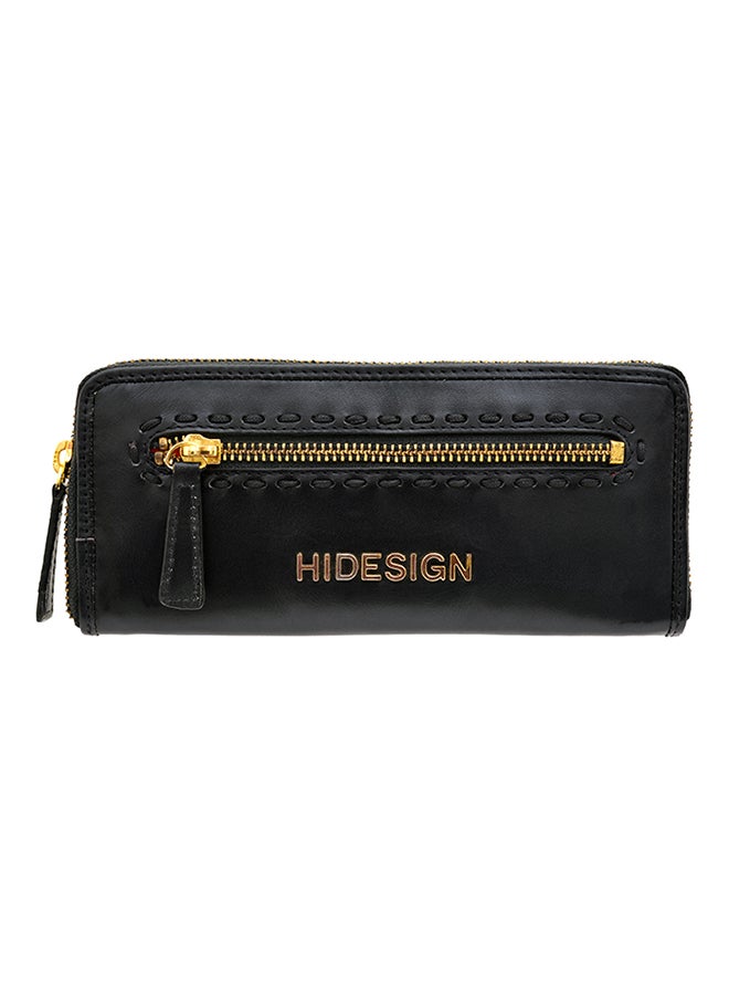 Ascot Leather Wallet Black