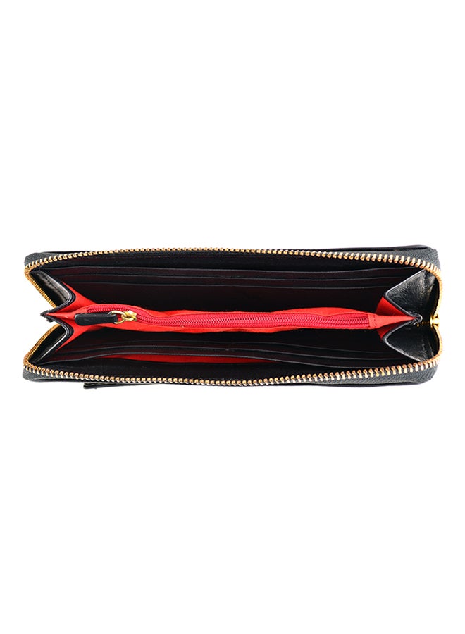 Ascot Leather Wallet Black