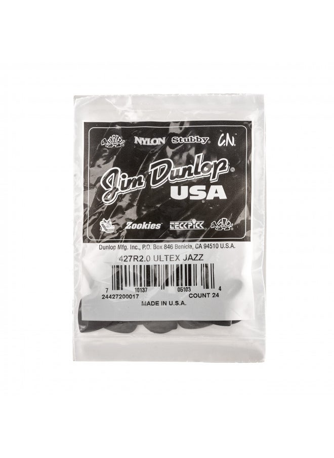 JIM DUNLOP 2.0mm Jazz III, 2.0mm, 6/Player's Pack