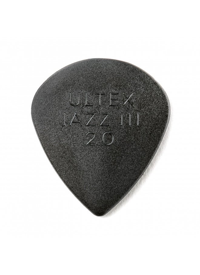 JIM DUNLOP 2.0mm Jazz III, 2.0mm, 6/Player's Pack