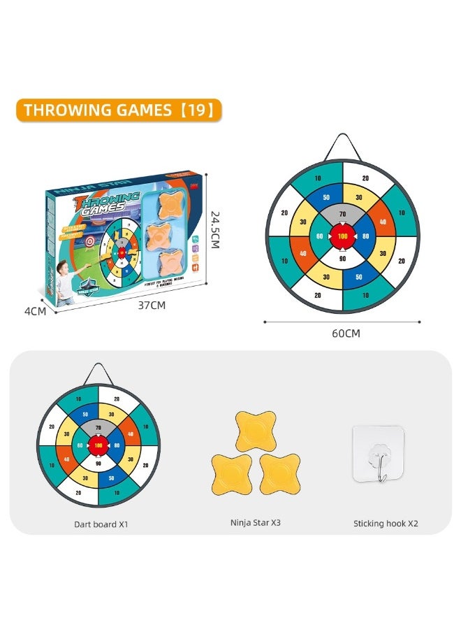 Outdoor Interactive Dart Board Throwing Toy