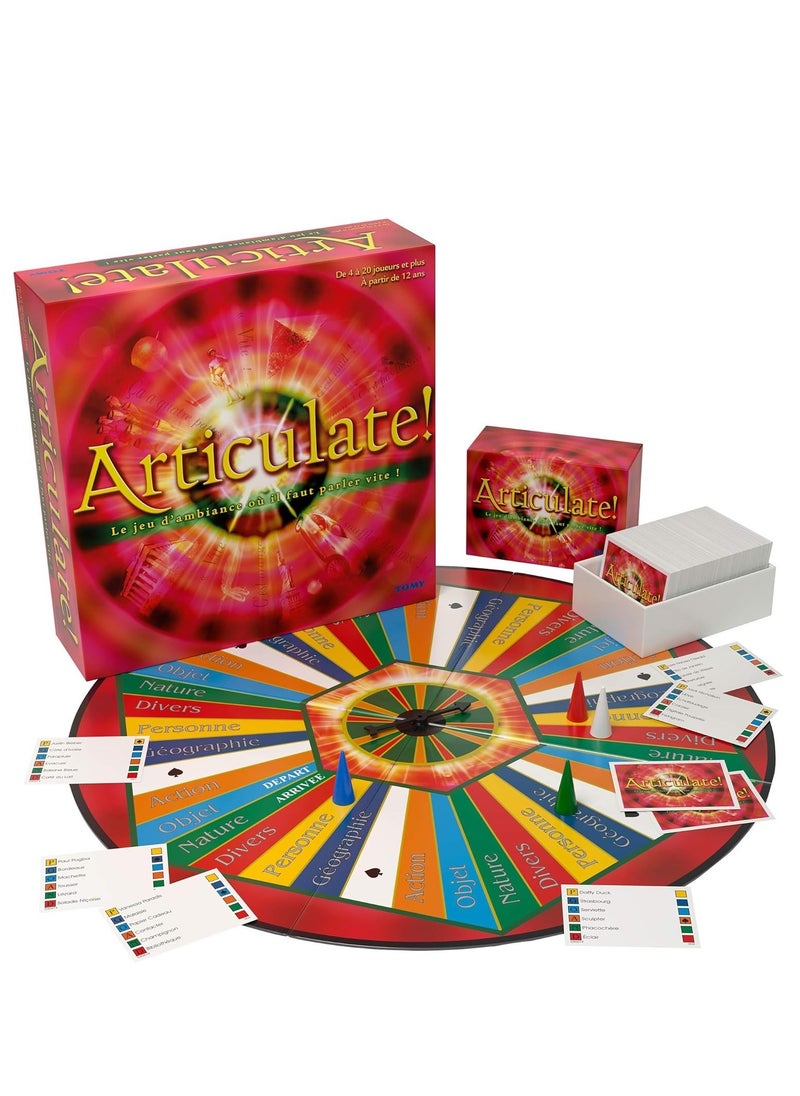 AWALOR Articulate T73013 Board Game for Children Educational Game from 2 Players + Team Board Game for Children Teenagers and Adults Ages 8+