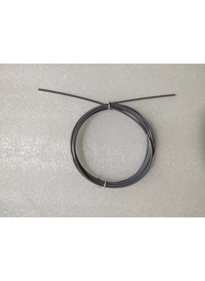 Steel wire rope skipping accessories 2.5mm thick spare rope PVC plastic coated core steel wire coil rope skipping parts 3M steel Grey