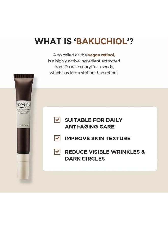 Madagascar Centella Probio-Cica Bakuchiol Eye cream  (20ml) Brown  2 pcs