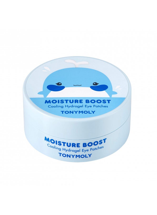 TONYMOLY Moisture Boost Cooling Hydrogel Eye Patches, 90 g. (30 Pairs)