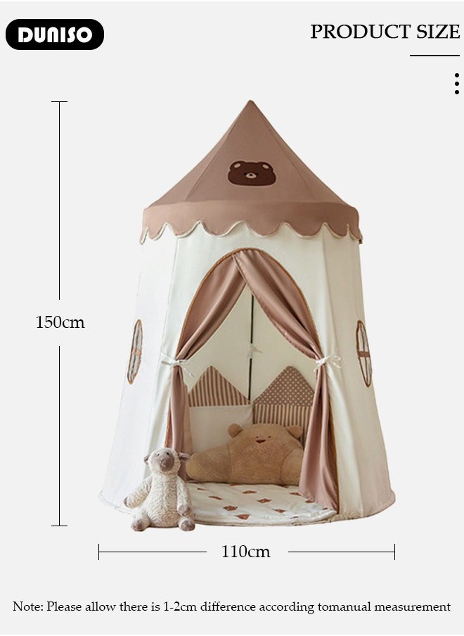 Play Tent for Kids,Breathable and Foldable Play Tent for Toddlers Outdoor and Indoor Playhouse for Children,Easy to Set up and Stow Away Birthday Toy for Boys Girls, Ideal Gift in Holiday & Birthday