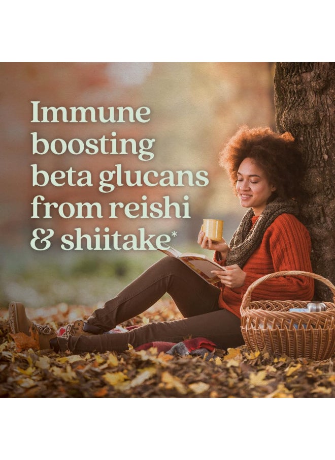 Immune Support Lifeshield Immune Support With Organic Reishi Mushroom Vegan + Non Gmo