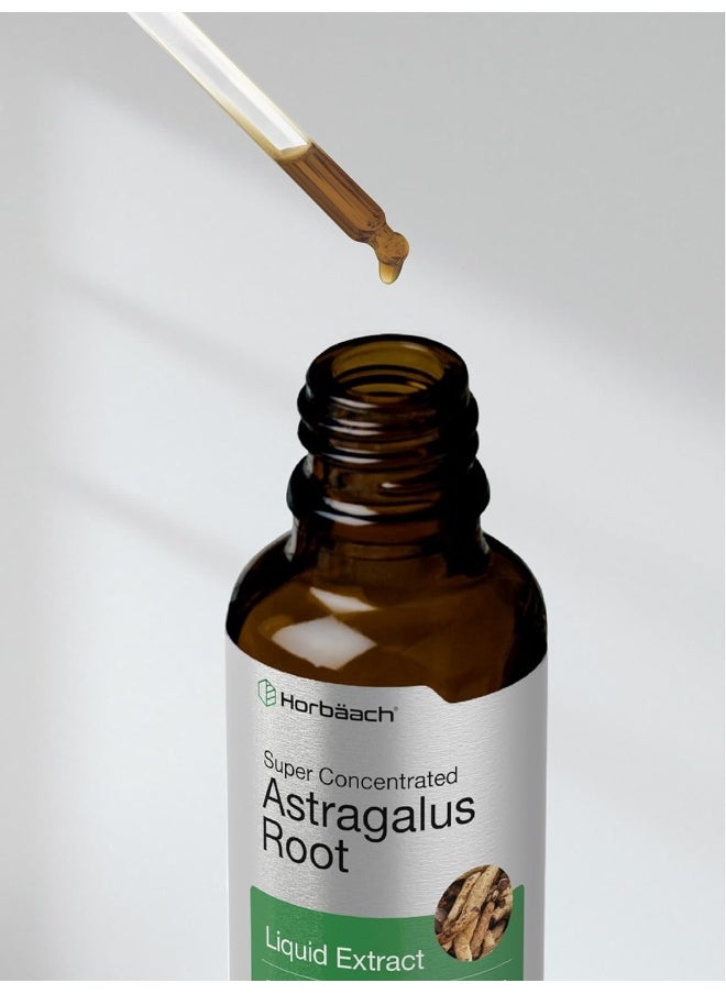 Astragalus Root Extract Liquid 2 Fl Oz Alcohol Free Tincture Super Concentrated Vegetarian