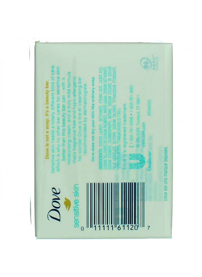 Dove Moisturizing Beauty Bar for Softer Skin, Fragrance-Free, Hypoallergenic Beauty Bar Sensitive Skin Effectively Washes Away Bacteria While Nourishing Your Skin 3.75 oz 2 Bars