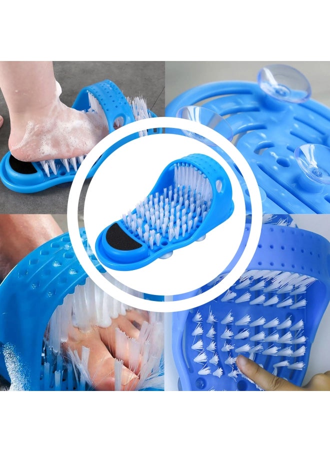 Simple Feet Cleaner Brush Blue 28cm