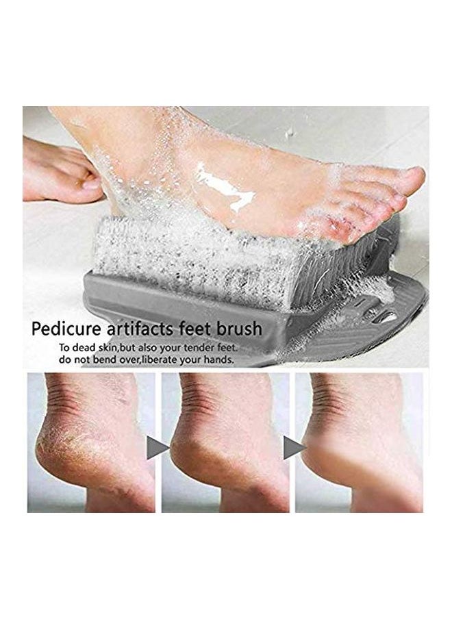 Foot Scrubber Brush Grey 24centimeter