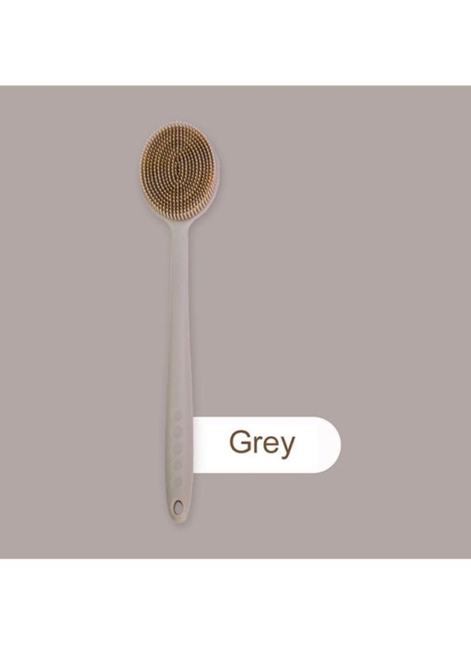 Body Cleaning Brush Grey