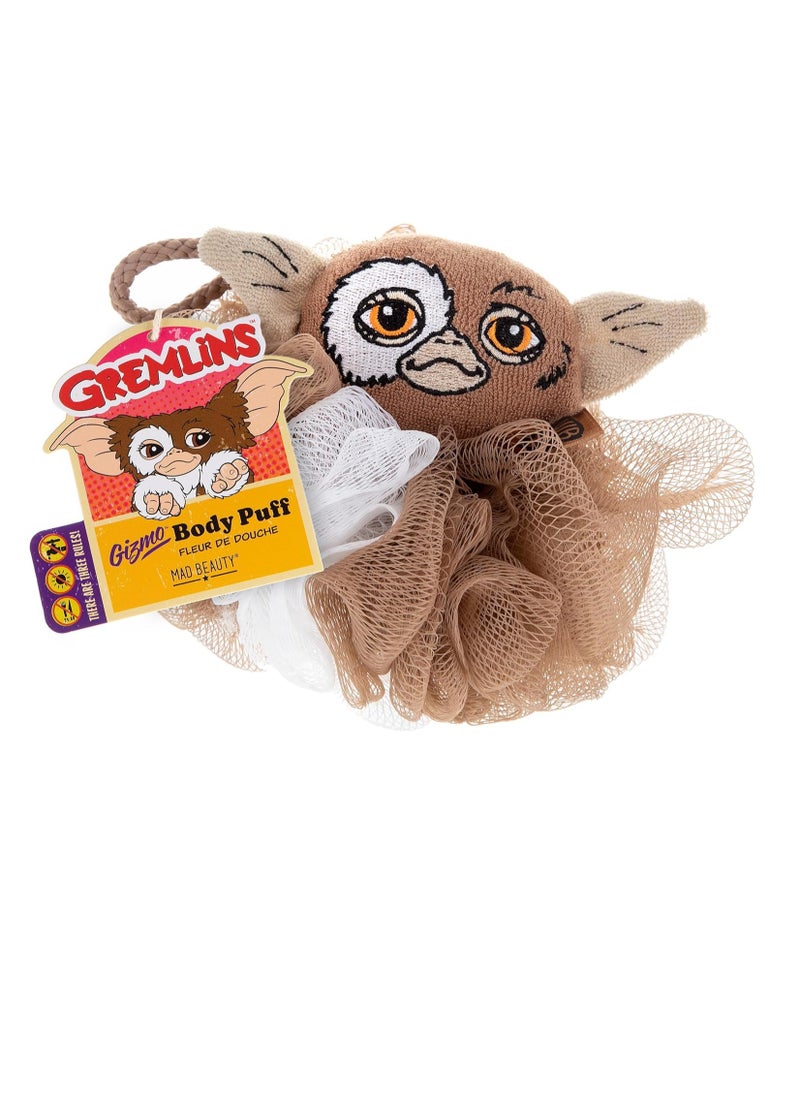 Mad Beauty Gremlins Gizmo Shower Loofah | Official Warner Brothers Product | Great Novelty Gift for Women, Adults, and Kids | Nostalgic Bathtime Fun