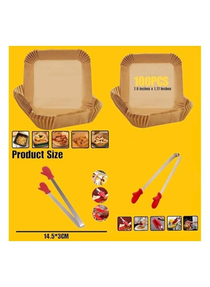 100PCS Disposable Air Fryer liner