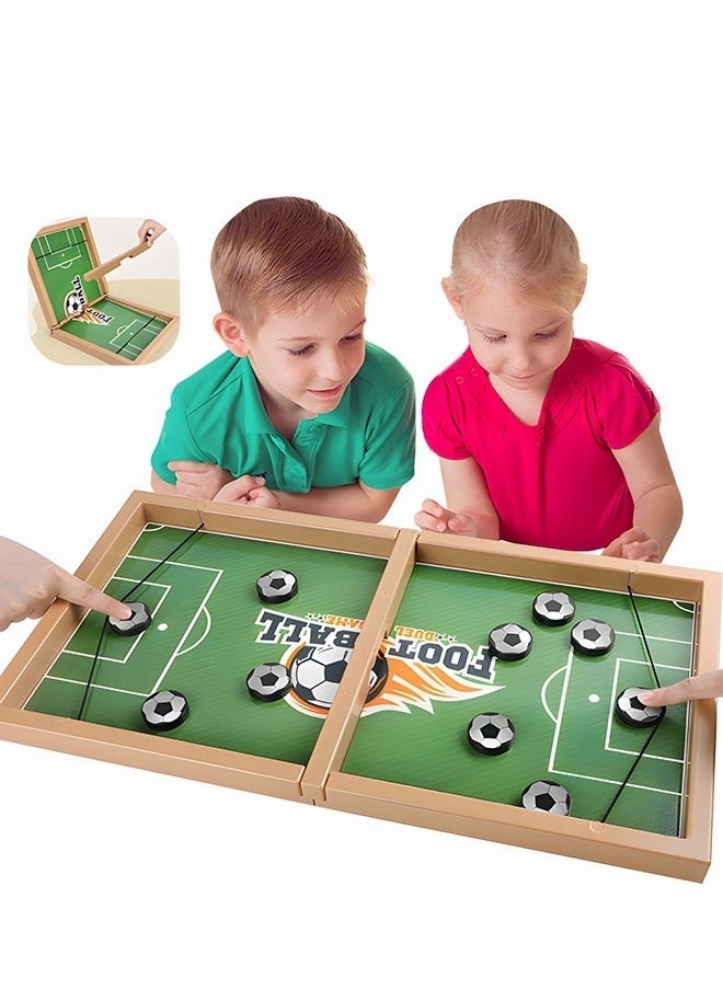 Game Toys,Foldable Foosball Winner Board Games, Hockey Table Puck Party Game Parent-child Interactive Toy For Kids Adults Family Party Large Size