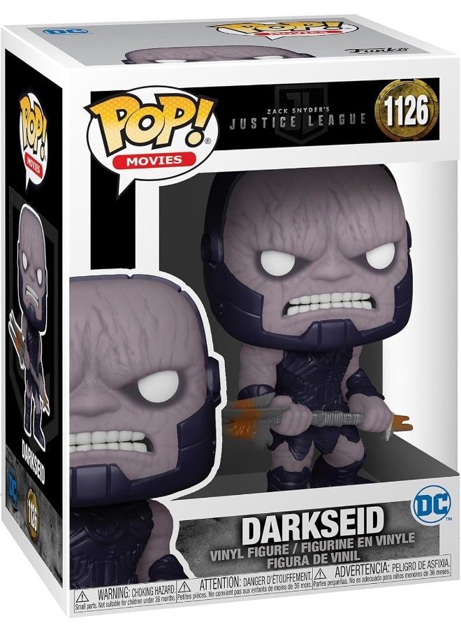 Funko 57359 POP Movies Justice League The Snyder Cut with Darkseid Vinyl Figure, Multicolor, 3.75 inches