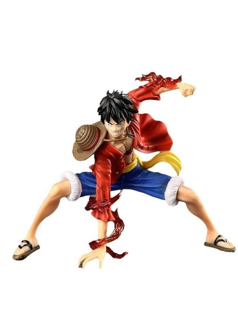 Battle Luffy Anime Heroes Game Figurines Toys Interactive Action Figures Toy Dolls Model Ornaments Statues