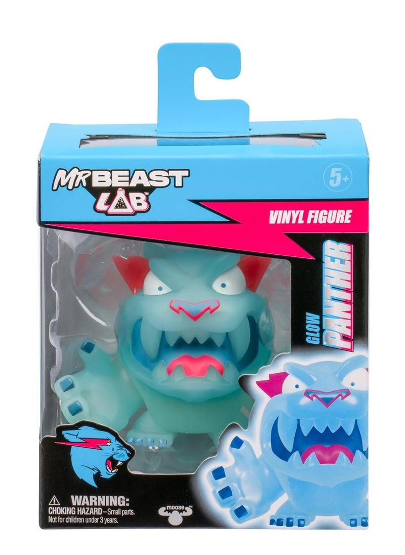 Mrbeast Lab Vinyl Figure Glow Panther