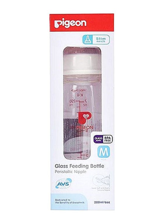 Glass Feeding Bottle, 200 ml