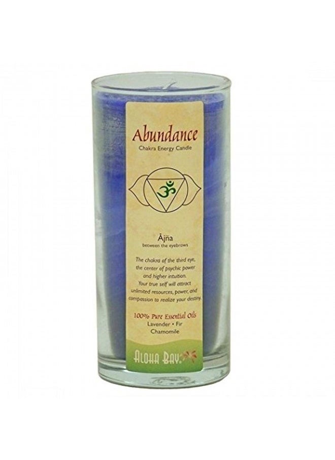 Aloha Bay Chakra Candle Jar, 11 OZ, Abundance, 11 Ounce