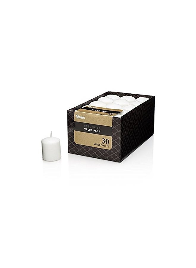 Dynamic Collections Unscented 12 Hour Votive Candles, 1.4