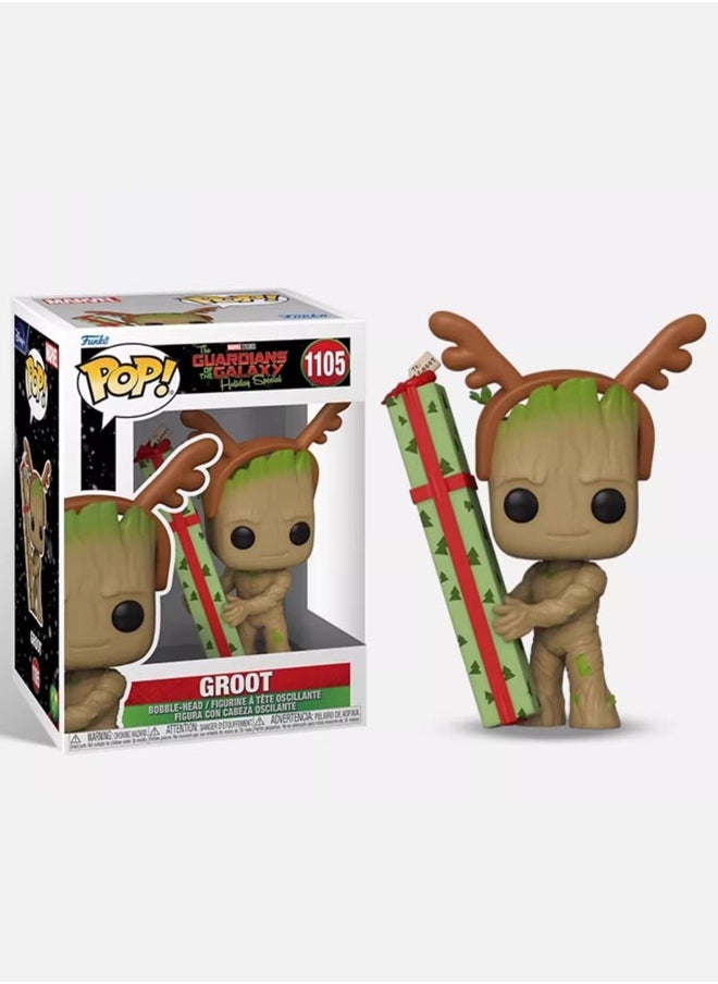 Funko Pop Guardians of the Galaxy Groot 1105 Vinyl Action Figure Toys Dolls for Kids