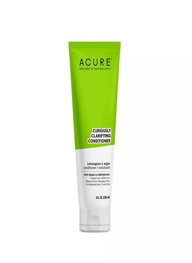 Acure Curiously Clarifying Conditioner Lemongrass & Argan 8 fl oz 236.5 ml