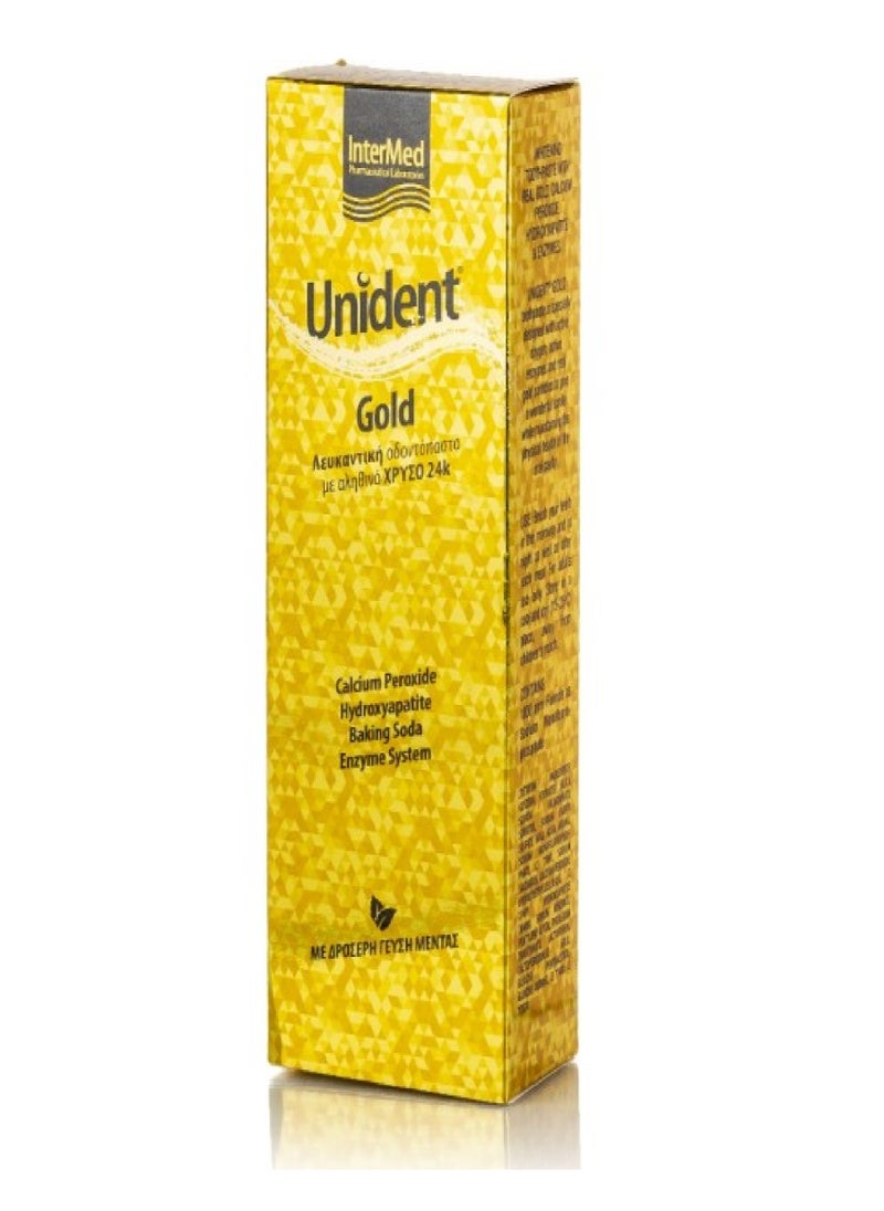 UNIDENT GOLD TOOTHPASTE 100ML