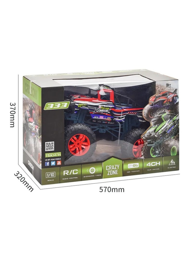 Big Wheel Off-Road Remote Control Car 1:8 Rc Car Model 2.4G Toy Car