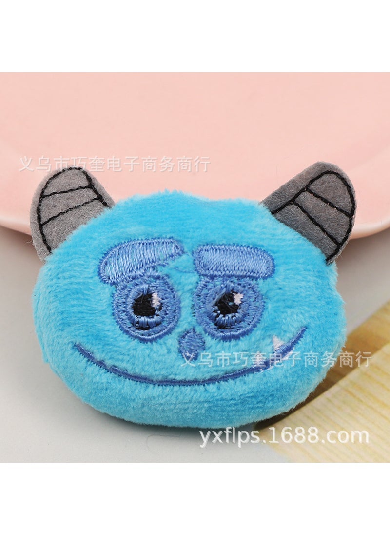 New Cartoon Animal Doll Accessories Set Non-woven cow