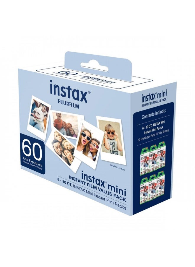 FUJIFILM  Mini Instant Film Value Pack - 60 Photos