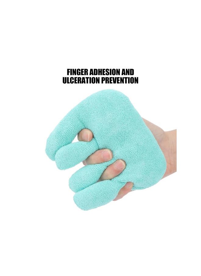 Finger Contracture Cushion, Cone with Finger Separator Hand Grip Patients Palm Grips Hand Contracture Cushions Grabbing Pad Comfortable Protection Finger Aid Separator Finger