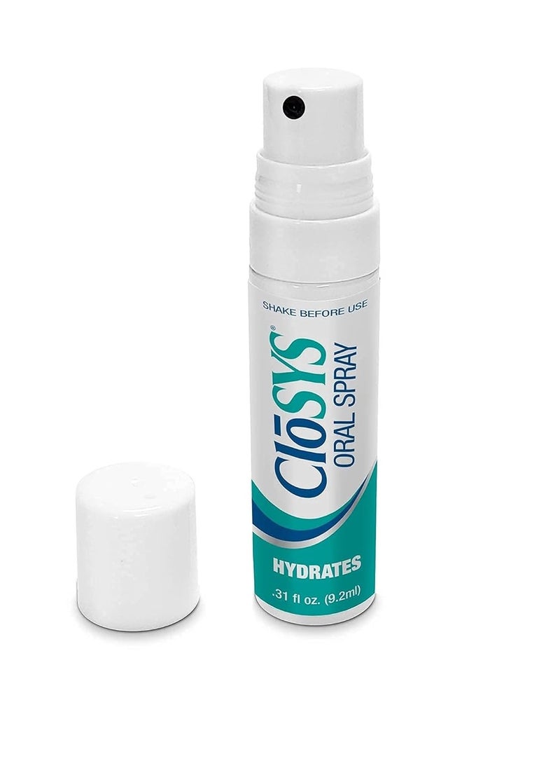 CloSYS Oral Breath Spray, 0.31 Ounce (3 Count), Mint, Sugar Free, pH Balanced, Fights Bad Breath