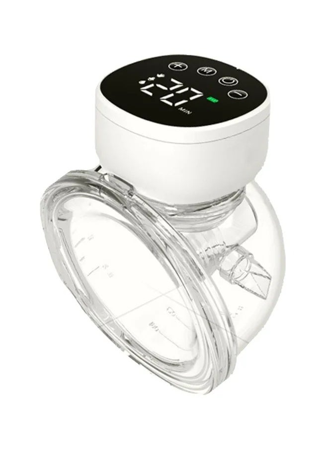 2 Pieces Portable Wearable Electric Breast Pump With Anti-Reflux Design, Large Battery Capacity, 3 Modes And 9 Gears