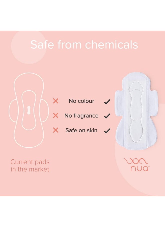 Ultra-Safe Sanitary Pads For Women |50 Ultra Thin Pads | Medium-Xl | Safe On Skin | Toxic-Free & Rash-Free | Unscented | 50% Wider Back | Leakproof | With 50 Secure Shield Covers| Made Safe