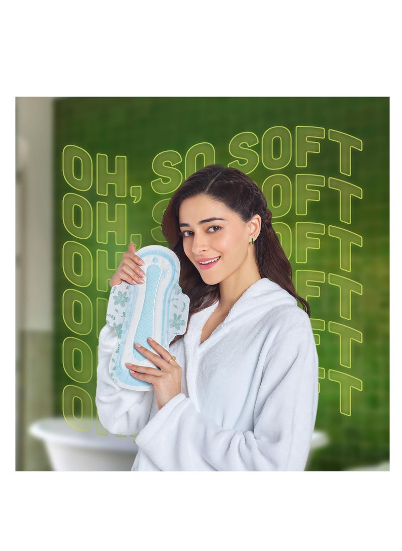 WHISPER ULTRA HYGIENE+COMFORT SANITARY PADS, 30 XL+ PADS, FOR HEAVY FLOW, LONG LASTING PROTECTION, LOCKS ODOUR & WETNESS, DRY TOP SHEET, DISPOSABLE WRAPPER