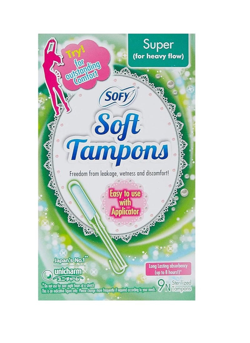 Sofy Super Tampon - 9 Pieces