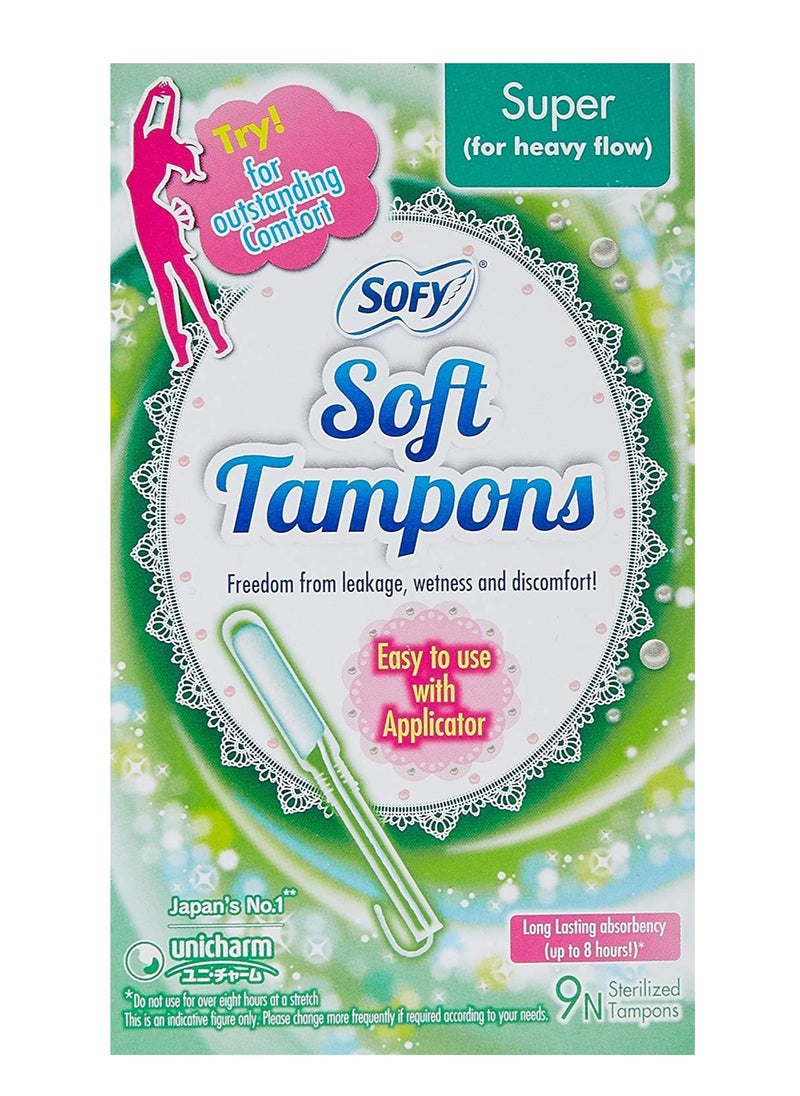 Sofy Super Tampon - 9 Pieces