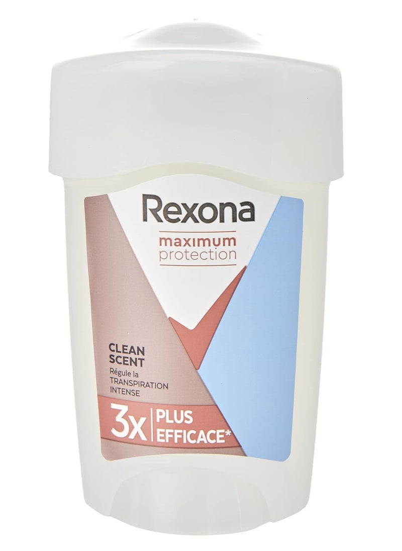 Rexona Maximum Protection Sensitive Dry Antiperspirant Cream 45 ml