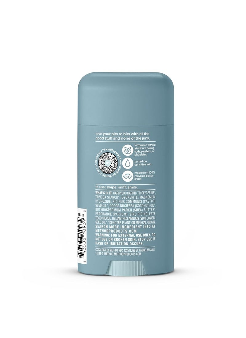 Method Deodorant, Sea + Surf, 2.65 oz, 24 Hour Odor Protection, 2.65 oz