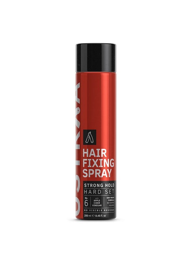 Hair Fixing Spray - Strong Hold Hair Spray | Extreme Hold | Adds Shine To Your Hair | Even Coating With Finer Spray |Ideal For Longer Hair Length