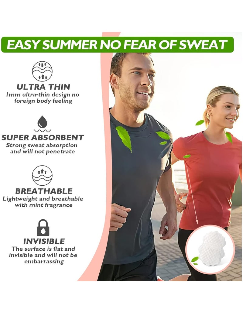 100Pack Armpit Sweat Pads Disposable, Underarm Sweat Pads for Men and Women, Dress Guards/Shields, Non Sweat Armpit Protection, Sweat pads for women armpits