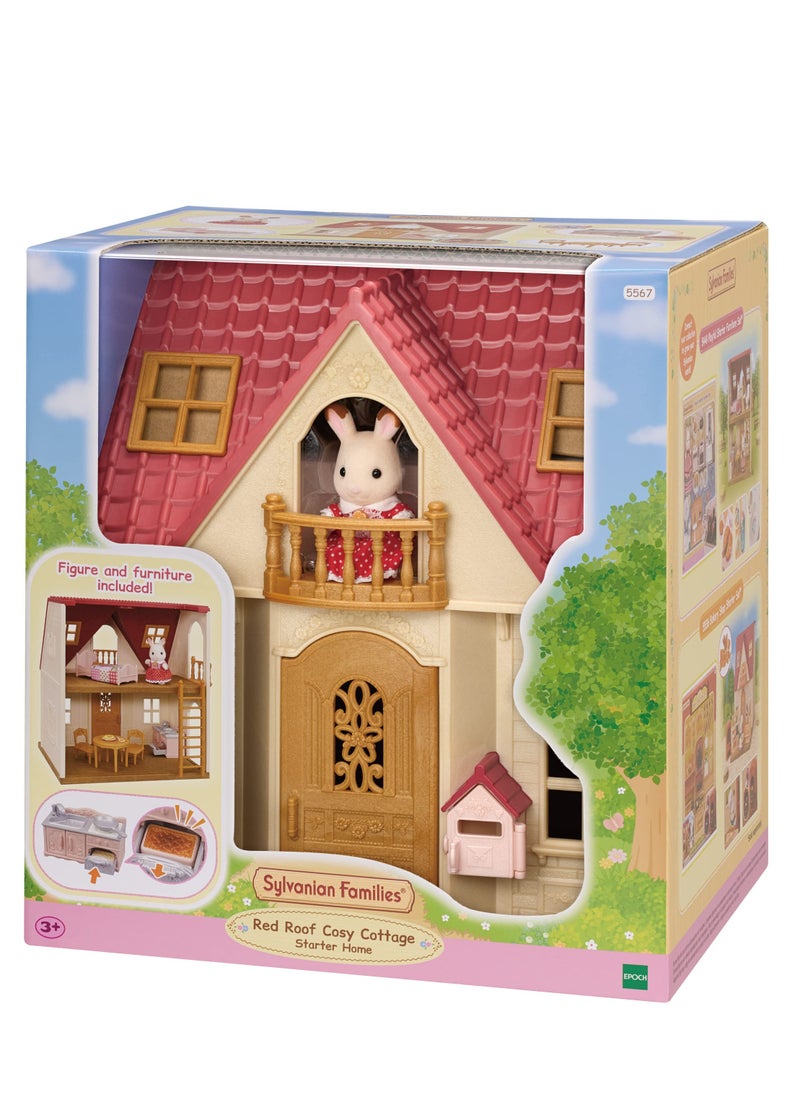 Sylvanian Families Red Roof Cosy Cottage Starter Home