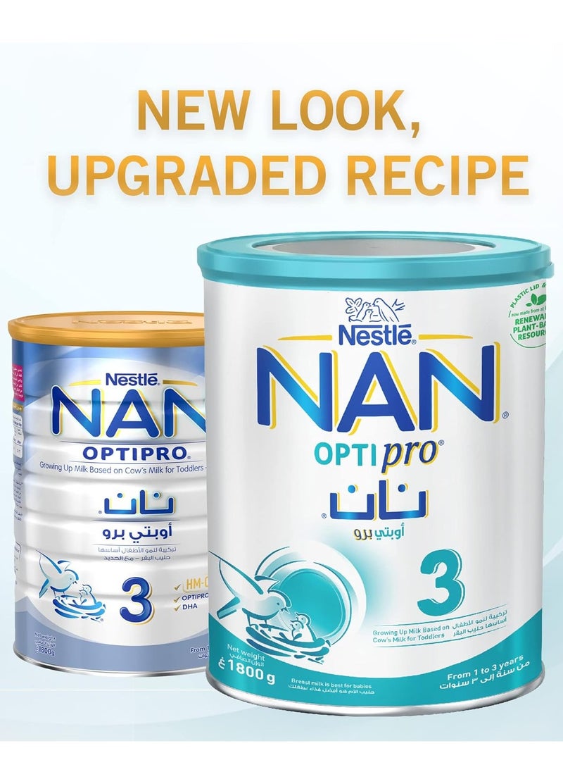 Optipro 3 Growing Up Milk 1 to 3 Years 1800grams
