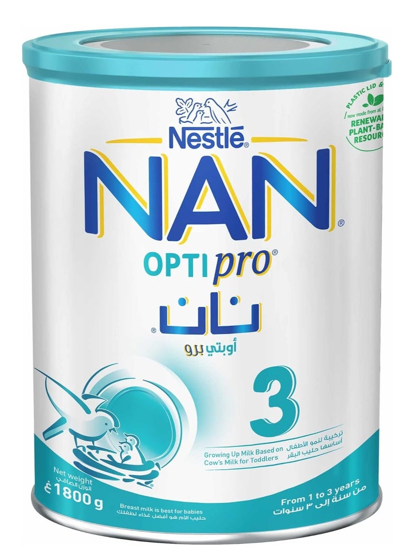 Optipro 3 Growing Up Milk 1 to 3 Years 1800grams
