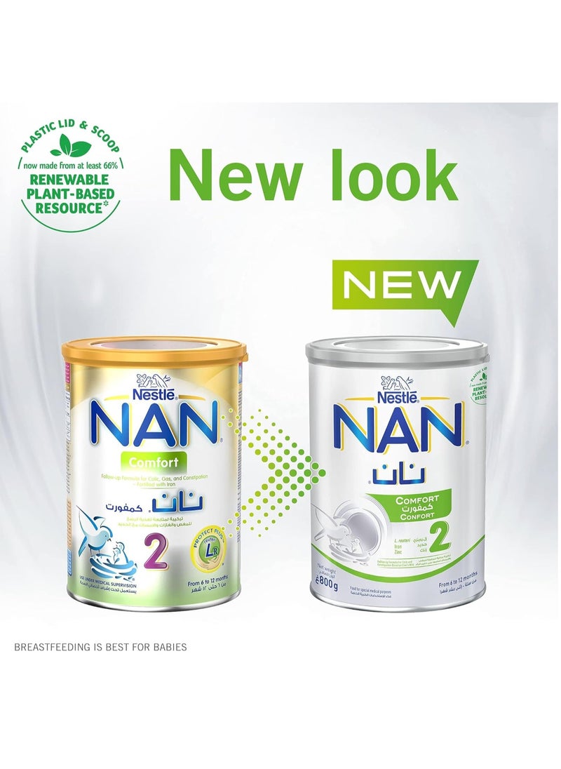 Nestle NAN Comfort 2 Follow Up Formula 800g