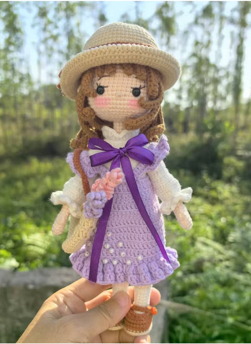 Doris Crochet Doll, Handmade Big Doll, Girls‘ Toy, Gift for Her