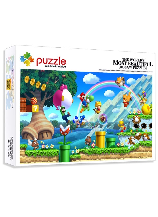 1000-Piece Cartoon Anime Puzzle - Fun and Engaging Jigsaw for All Ages