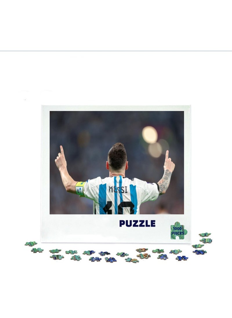 1000-Piece Colorful Athlete Figurine Puzzle for Entertainment